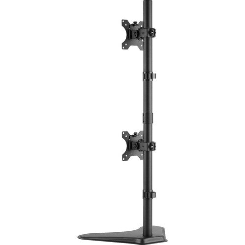 SUPPORT DE BUREAU POUR MONITEUR À DOUBLE EMPILAGE 13-32 PO INCLINABLE PIVOTANT ROTATIF