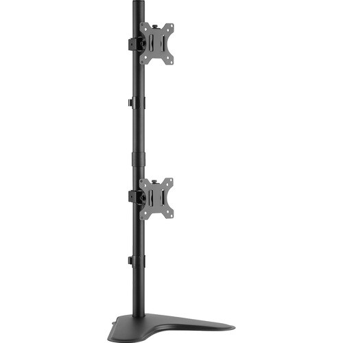SUPPORT DE BUREAU POUR MONITEUR À DOUBLE EMPILAGE 13-32 PO INCLINABLE PIVOTANT ROTATIF