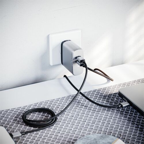 Adaptateur secteur Alogic - 68 W - Gris