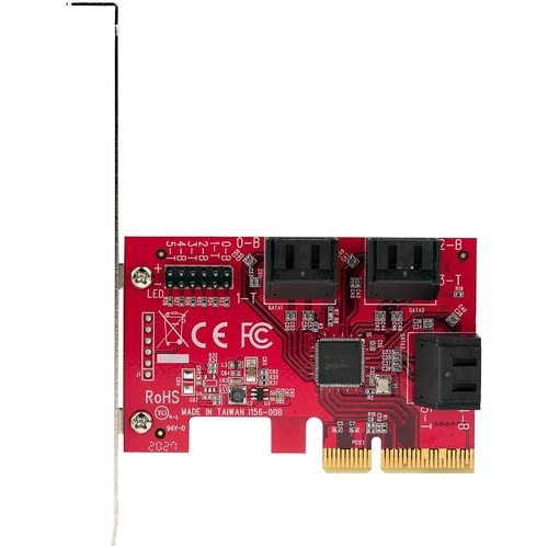 Carte d'extension SATA PCIE 6 ports 6 Gbit/s ASM1166