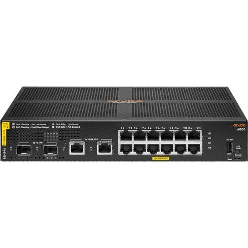 ARUBA 6000 12G CL4 2SFP 139W INTERRUPTOR PL WB