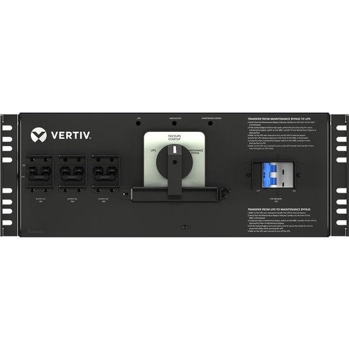 Vertiv Liebert Maintenance Bypass Cabinet 20KVA| 208V/120V-(3) L14-30R