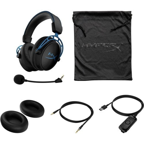 Auriculares para juegos HP Cloud Alpha S (negro y azul)
