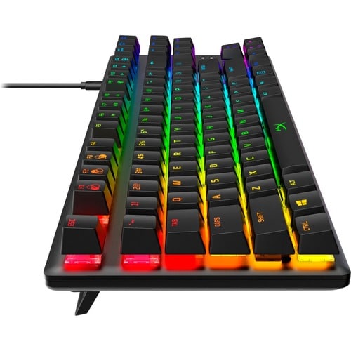 HyperX Alloy Origins - Teclado mecánico para juegos - HX Aqua (diseño estadounidense)
