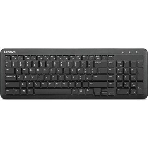 Clavier sans fil Lenovo 300 – Anglais américain – Connectivité sans fil