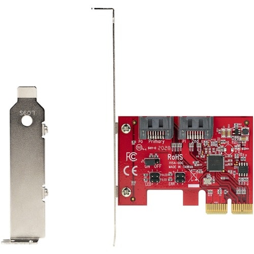 Carte PCI Express SATA 2 ports RAID SATA 6 Gbit/s PCI Express vers SATA