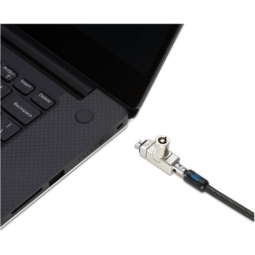 Kensington Slim N17 2.0 Keyed Laptop Lock for Wedge-Shaped Slots - 5.9 ft (1.80