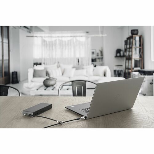 Kensington Slim N17 2.0 Keyed Dual Head Laptop Lock for Wedge-Shaped Slots - Cus