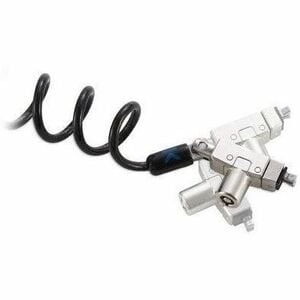 Kensington Slim N17 2.0 Portable Keyed Laptop Lock for Wedge-Shaped Slots - Cust