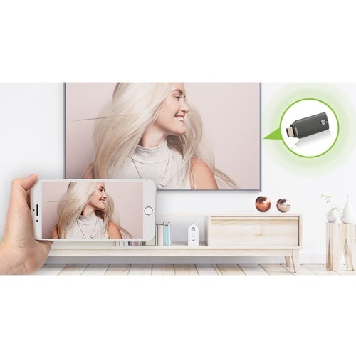 IOGEAR Mini - Pantalla compartida inalámbrica 4K - Plástico