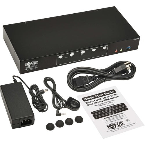 4 PT HDMI DUAL DISP KVM SWITCH