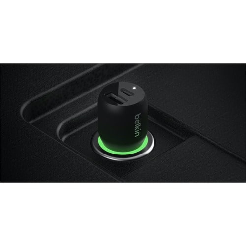 Cargador dual para coche Belkin BoostCharge con PPS de 37 W