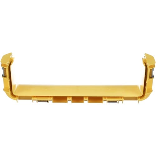 Acoplador Panduit FiberRunner®, 12 x 4, amarillo - Amarillo - Policarbonato - 1 paquete