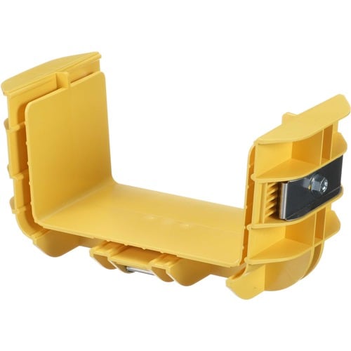 Acoplador Panduit FiberRunner®, 6x4, amarillo - MOQ (cantidad mínima de pedido) 10 MOV (cantidad mínima de pedido)