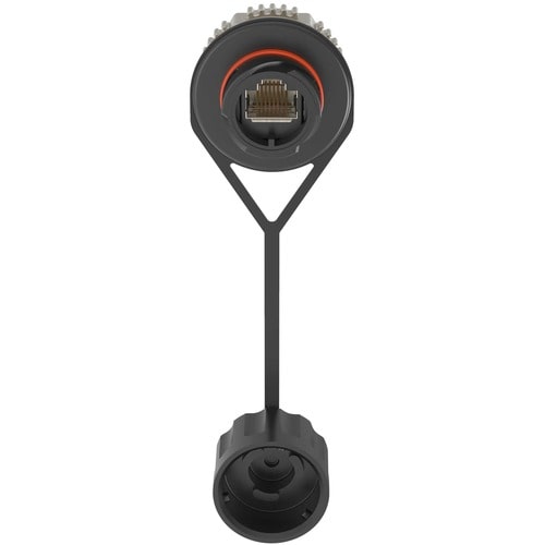 Panduit IndustrialNet Shielded Coupler Bulkhead, Cat 5e, RJ45, BL - MOQ (minimu