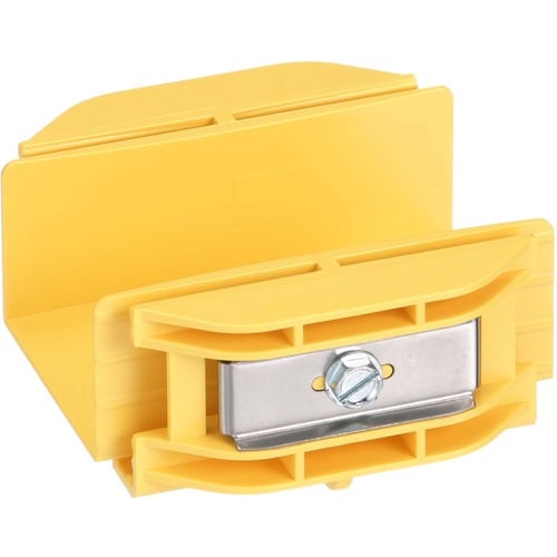 Acoplador Panduit FiberRunner®, 2x2, amarillo - Amarillo - Policarbonato - 1 paquete