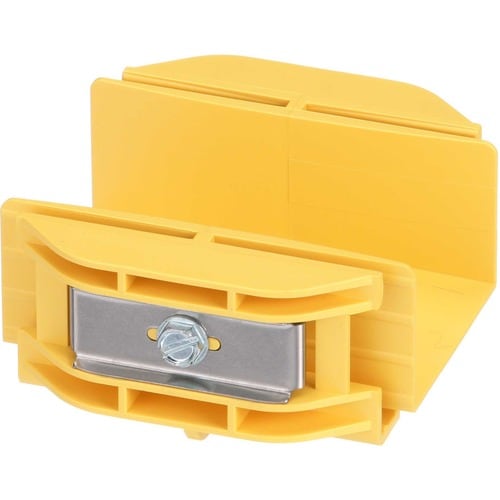 Acoplador Panduit FiberRunner®, 2x2, amarillo - Amarillo - Policarbonato - 1 paquete