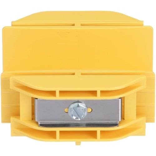Acoplador Panduit FiberRunner®, 2x2, amarillo - Amarillo - Policarbonato - 1 paquete