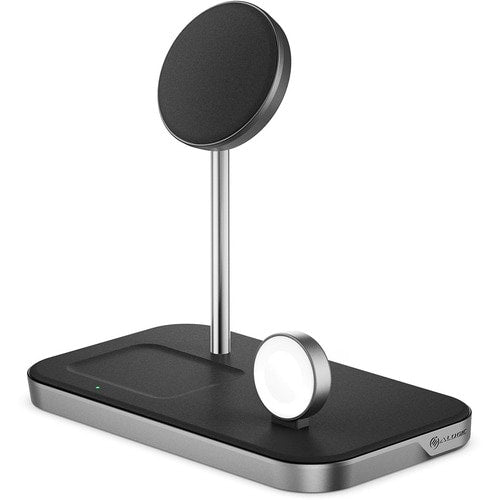 Station de charge sans fil 3-en-1 Alogic MagSpeed 15 W - Indicateur LED,