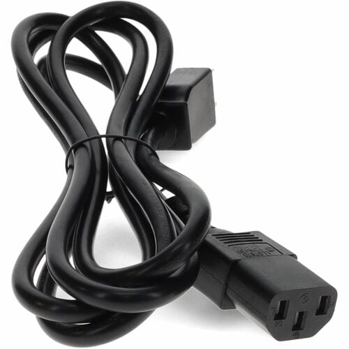 AddOn Power Extension Cord - For Computer - 18 Gauge - 120 V AC / 10 A