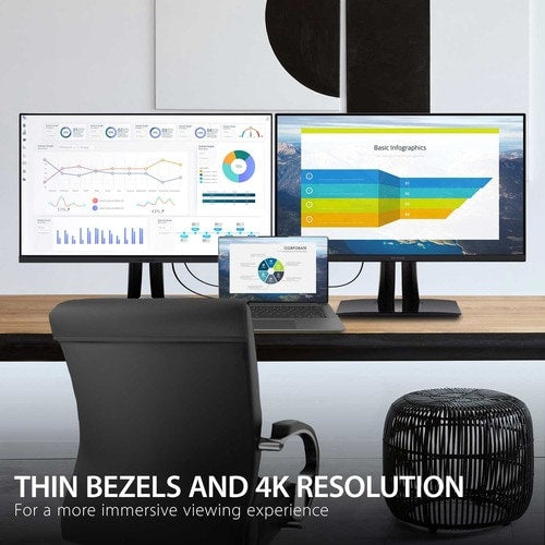 Écran Viewsonic 32 pouces, dalle IPS, résolution 3840 x 2160 - 31,5 pouces visible - en