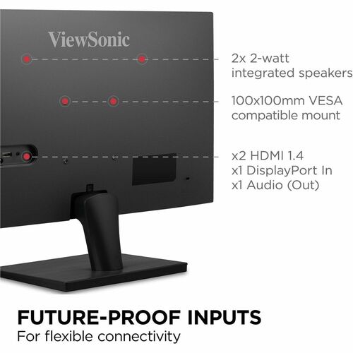 Moniteur LED WQHD ViewSonic Value VA2715-2K-MHD 27 pouces