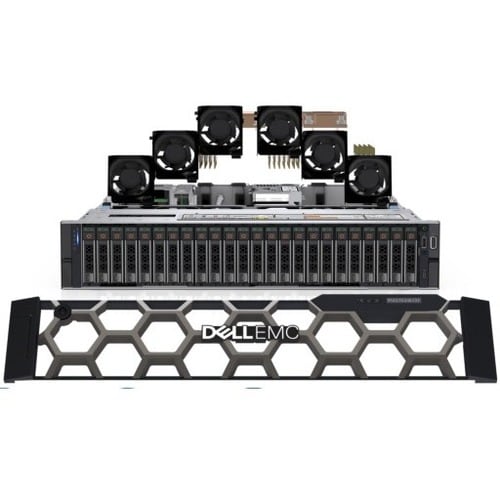 POWEREDGE R750XS XEON GOLD 5318 2.1G 24C 2X16GB H755 800W 1X