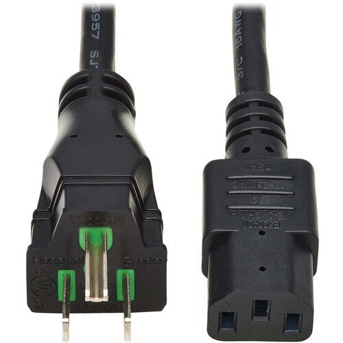 Cable de alimentación estándar Safe-IT de Tripp Lite by Eaton - Para carrito móvil