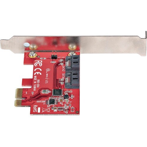 Carte PCI Express SATA 2 ports sans RAID vers SATA 6 Gbit/s ASM1061
