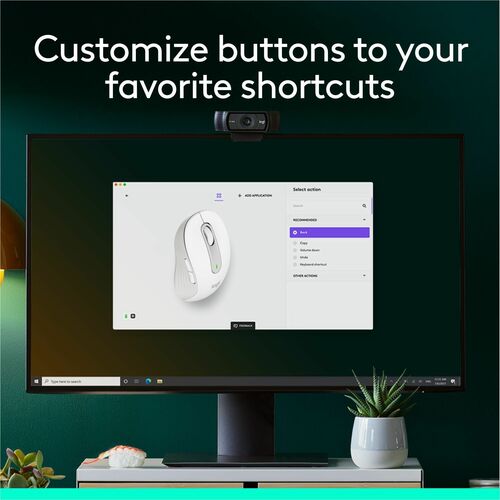 Logitech Signature M650 (blanco roto) - Óptico