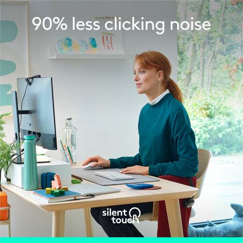 Logitech Signature M650 (blanco roto) - Óptico