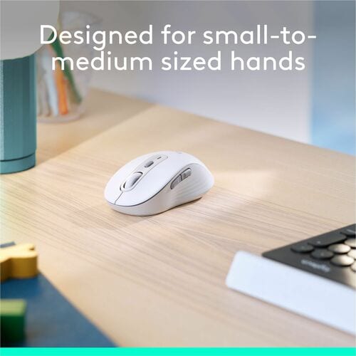 Logitech Signature M650 (blanco roto) - Óptico