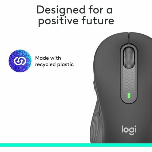 Logitech Signature M650 L Full Size Wireless Mouse - For Large Sized Hands, 2
