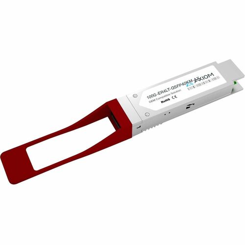 Émetteur-récepteur QSFP28 Axiom Memory Axiom 100GBASE-ER4L pour applications extrêmes