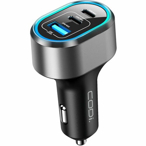 Adaptador automático CODi - 65 W - Entrada de 12 V CC, 24 V CC