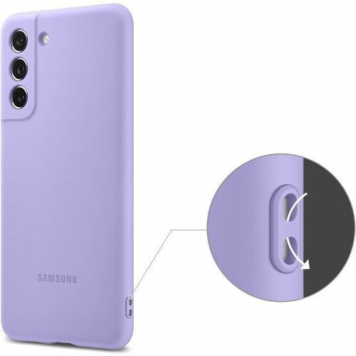 Funda de silicona para Samsung Galaxy S21 FE 5G