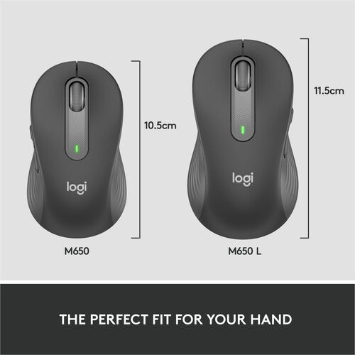 LOGITECH SIGNATURE M650L POUR ENTREPRISE GRAPHITE