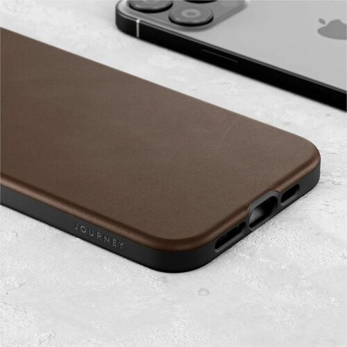 Funda de cuero Journey para iPhone 13