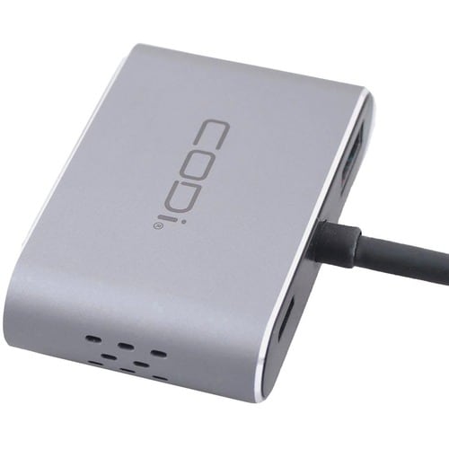 CODi 4-In-1 USB-C Display Adapter (HDMI, VGA, USB-C PD, USB-A 3.0) - 1 x USB Type C - Male
