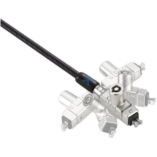 Candado Kensington Slim N17 2.0 con llave para portátil con ranuras en forma de cuña - Llave maestra