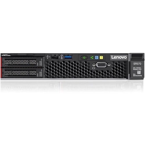 Serveur rack 1U Lenovo ThinkSystem SR570 7Y03A090NA - 2 processeurs Xeon - 16 Go de RAM