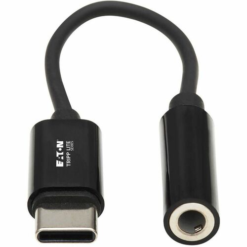 Tripp Lite by Eaton USB-C to 3.5 mm Headphone Jack Adapter - 7.9\" (201.17 mm) Mini-phone/