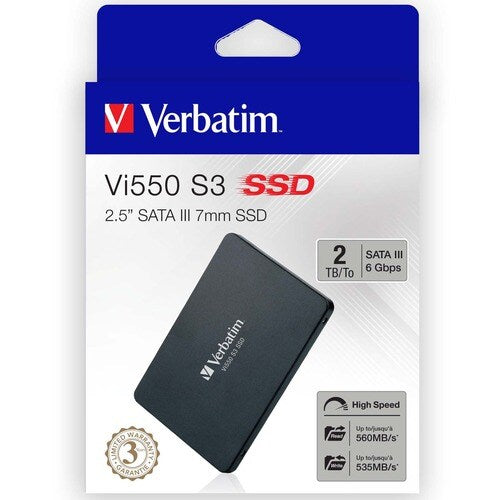 SSD VI550 de 2 TB y 2,5 pulgadas SATA III MULTI 2 de 2,5 pulgadas con NAND 3D