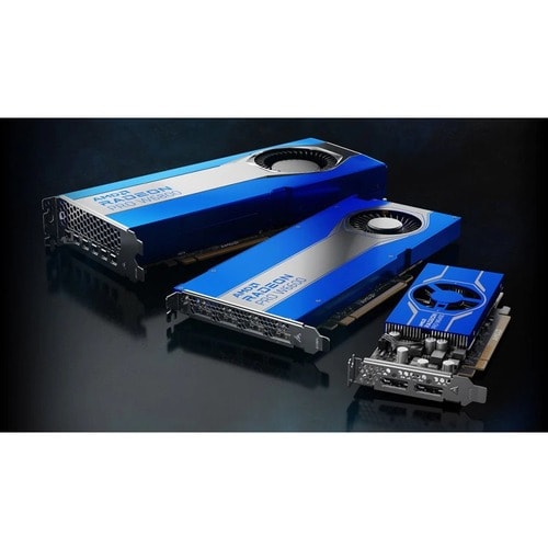 AMD Radeon Pro W6400 Graphic Card - 4 GB GDDR6 - Half-height - 7680 x