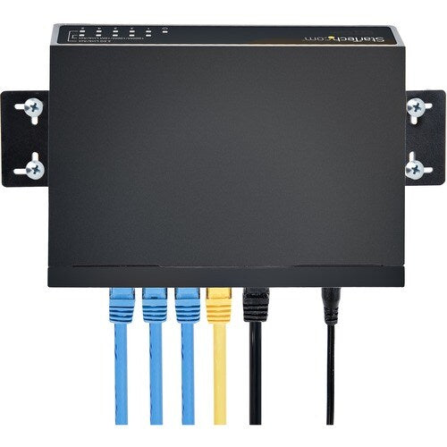 Switch 2.5G no administrado, 5 puertos, carcasa totalmente metálica, kit de pared sin ventilador