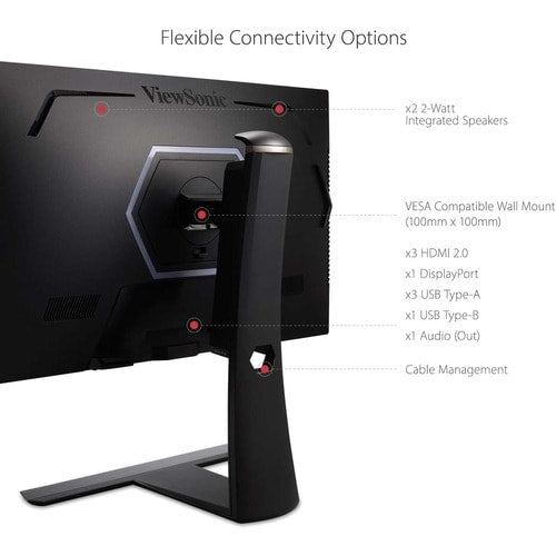 Écran Viewsonic 32 pouces, dalle IPS, résolution 3840 x 2160 - 32 pouces visibles - en
