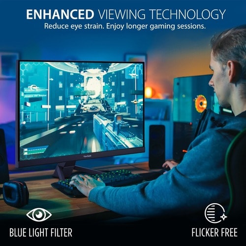 Moniteur LED Full HD ViewSonic Entertainment VX2267-MHD 22 pouces - 16:9