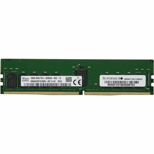 16GB DDR4-3200 2RX8 ECC REG DIMM ROHS