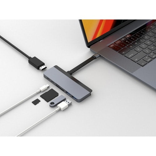 Concentrador USB-C 7 en 2 Hyperdrive Duo para MacBook Pro/Air