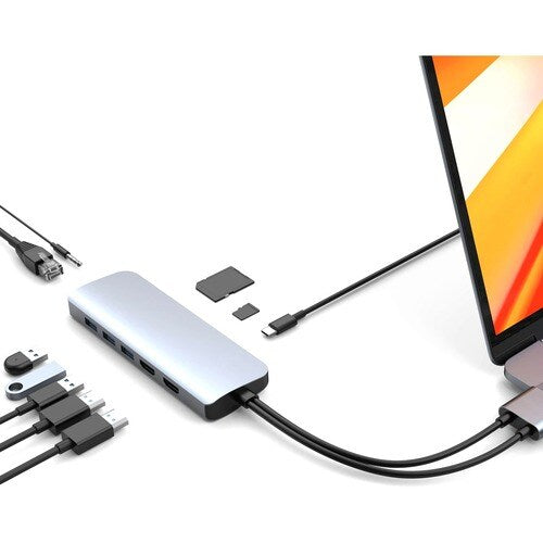 Concentrador USB-C 10 en 2 HYPERDRIVE VIPER